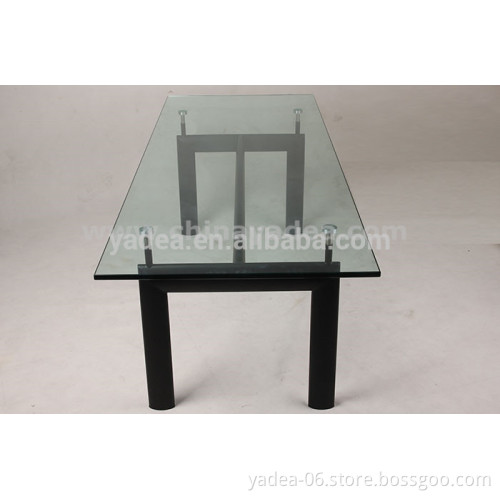 Le Corbusier LC6 Glass Dining Table